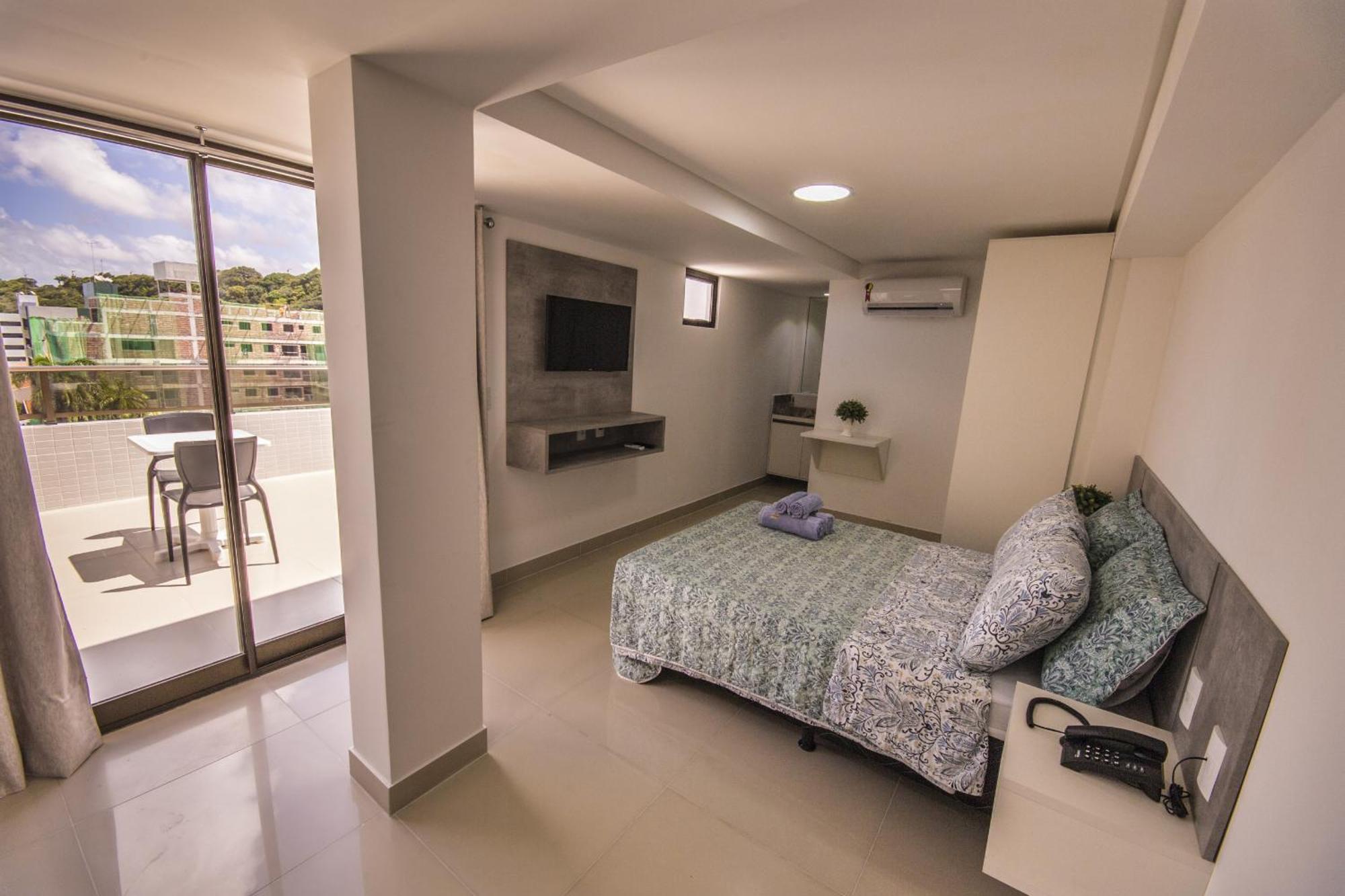 Aparthotel Goldflat Cabo Branco By Penareiaturbr João Pessoa Zimmer foto